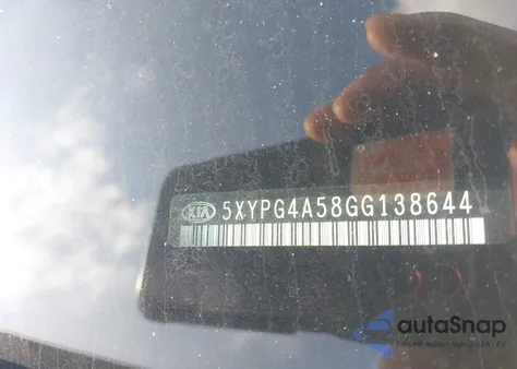 2016 Kia Sorento Lx/L from USA, damaged, VIN 5XYPG4A58GG138644